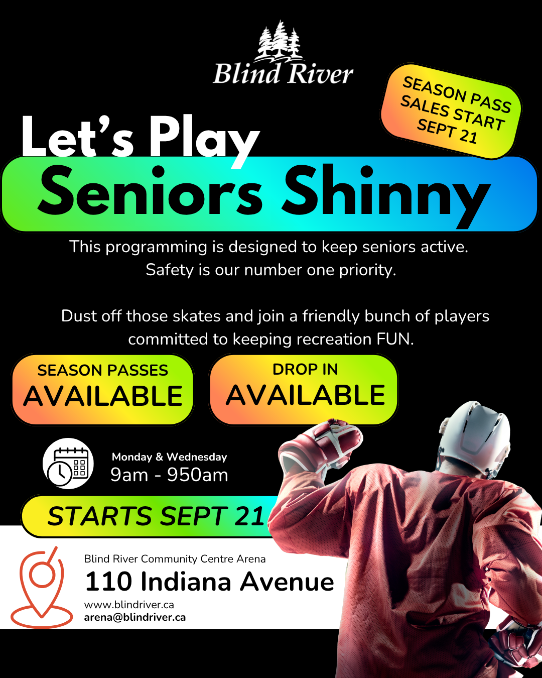 Seniors Shinny Information