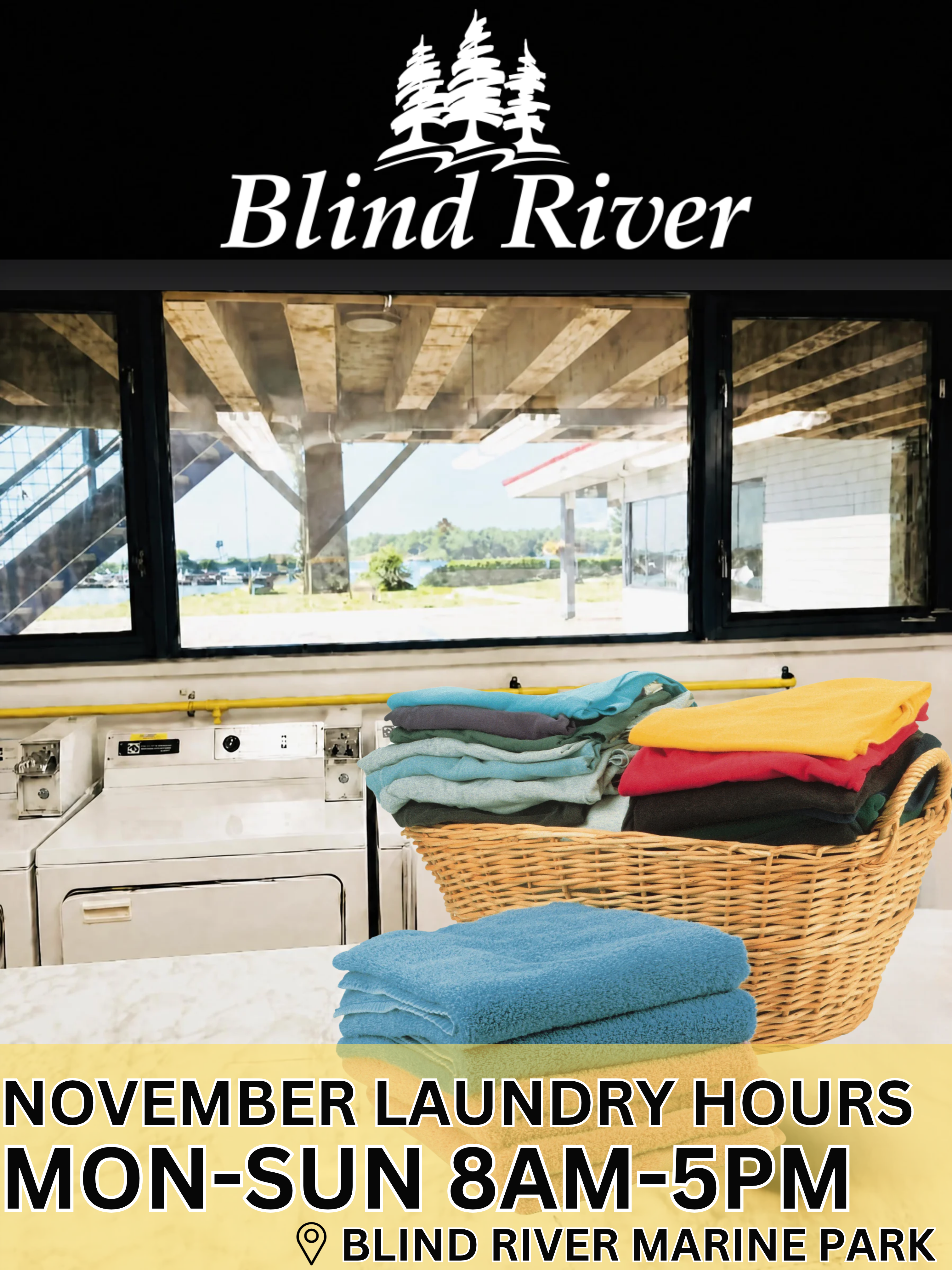 November Laundry Hours