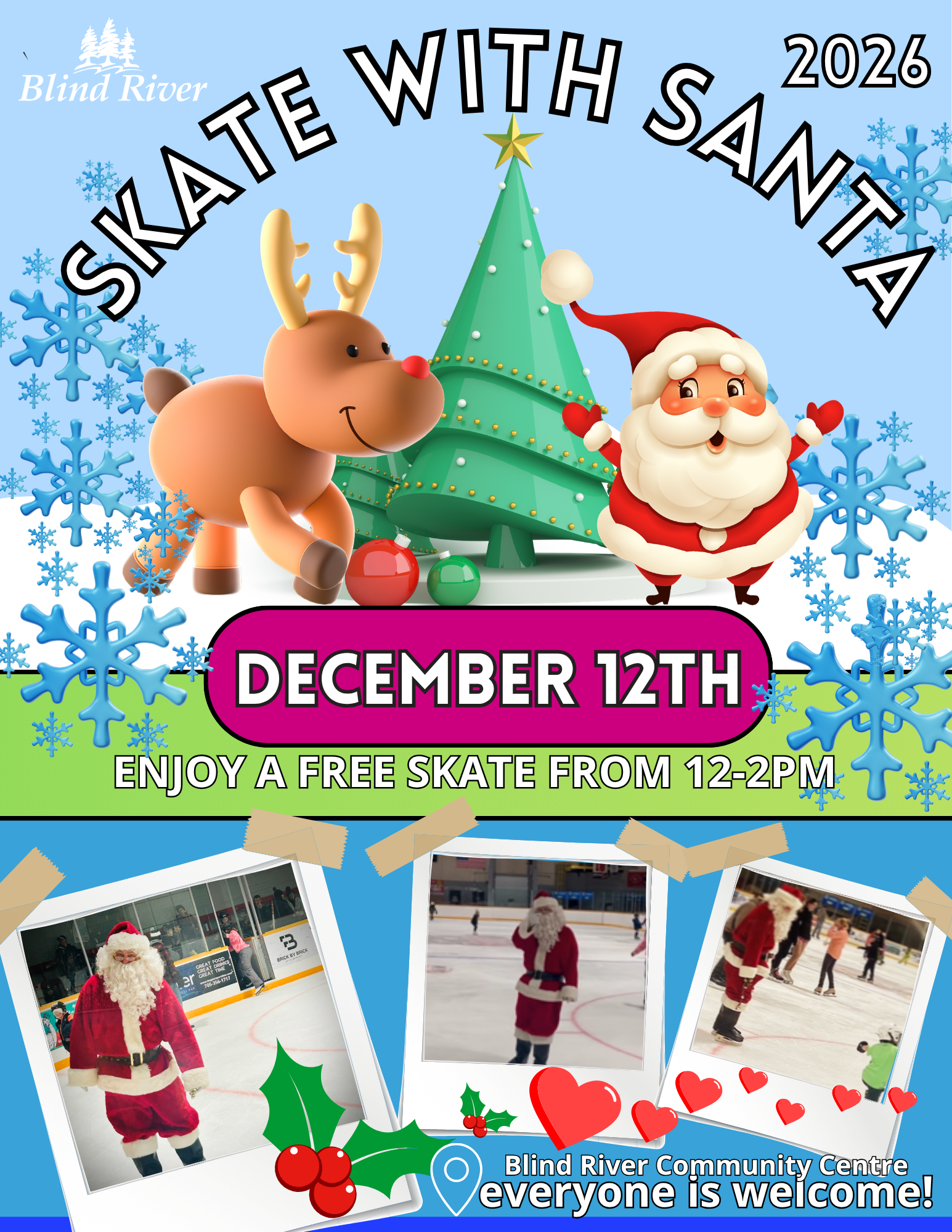 Skate with Santa