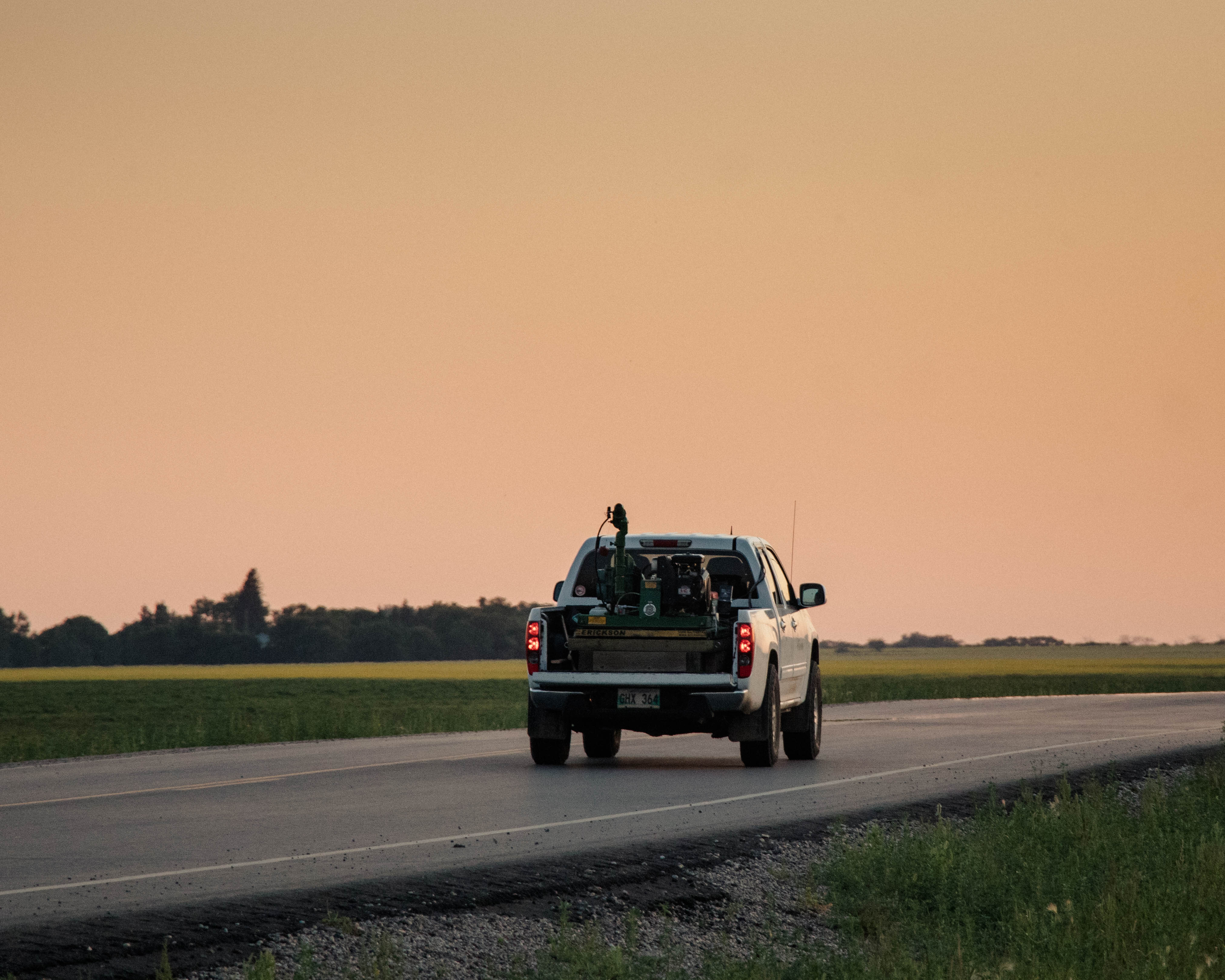 Photo of Truck going to fog for Mosquitos