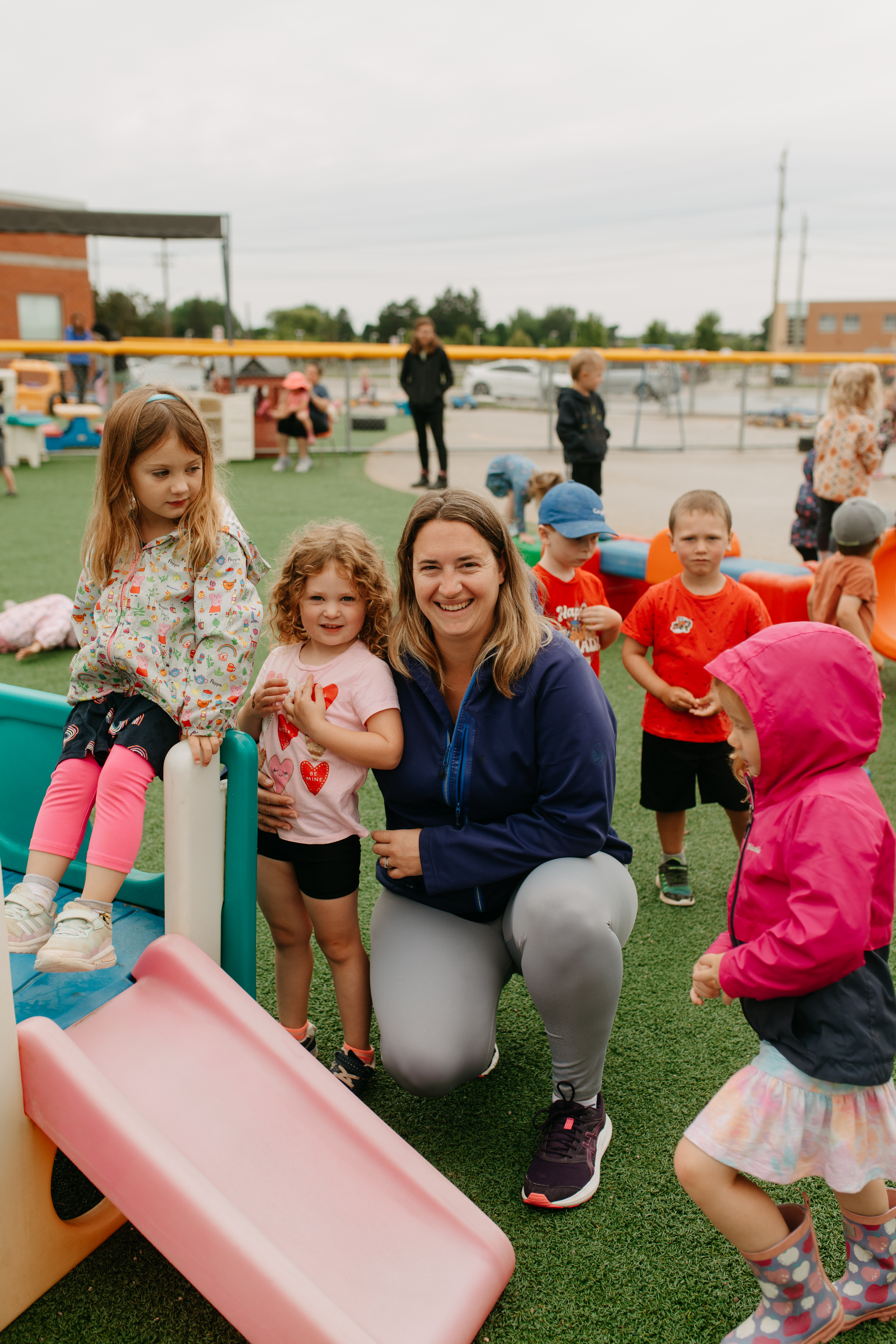 Children and staff