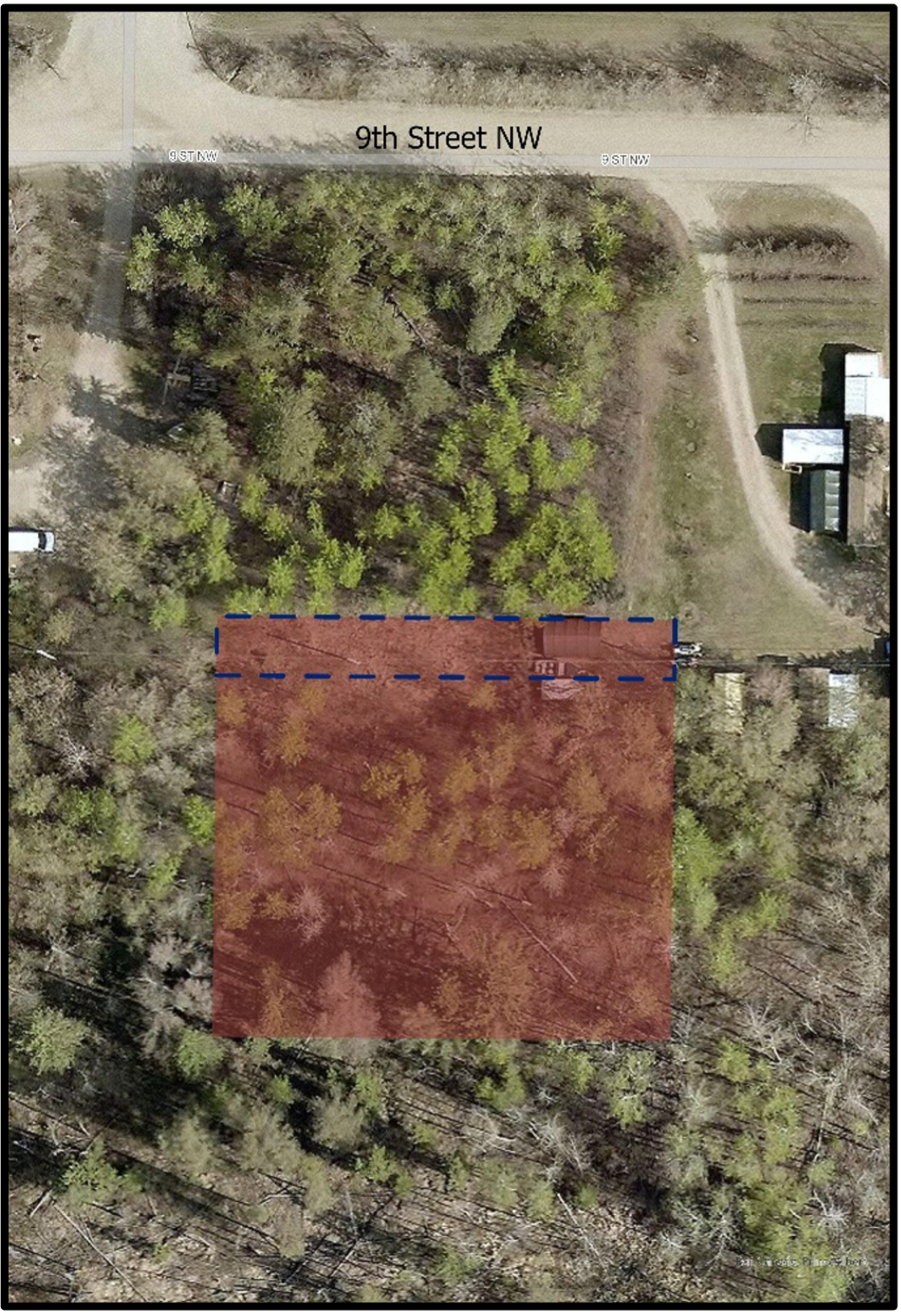 Map Image of the property in Nordale
