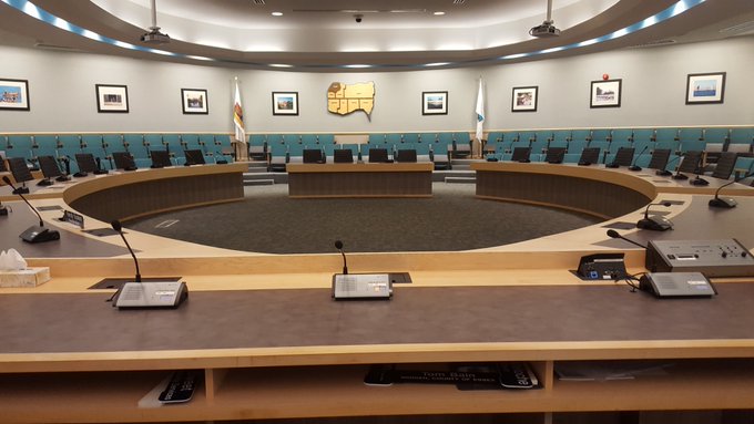 Essex County Council chambers.