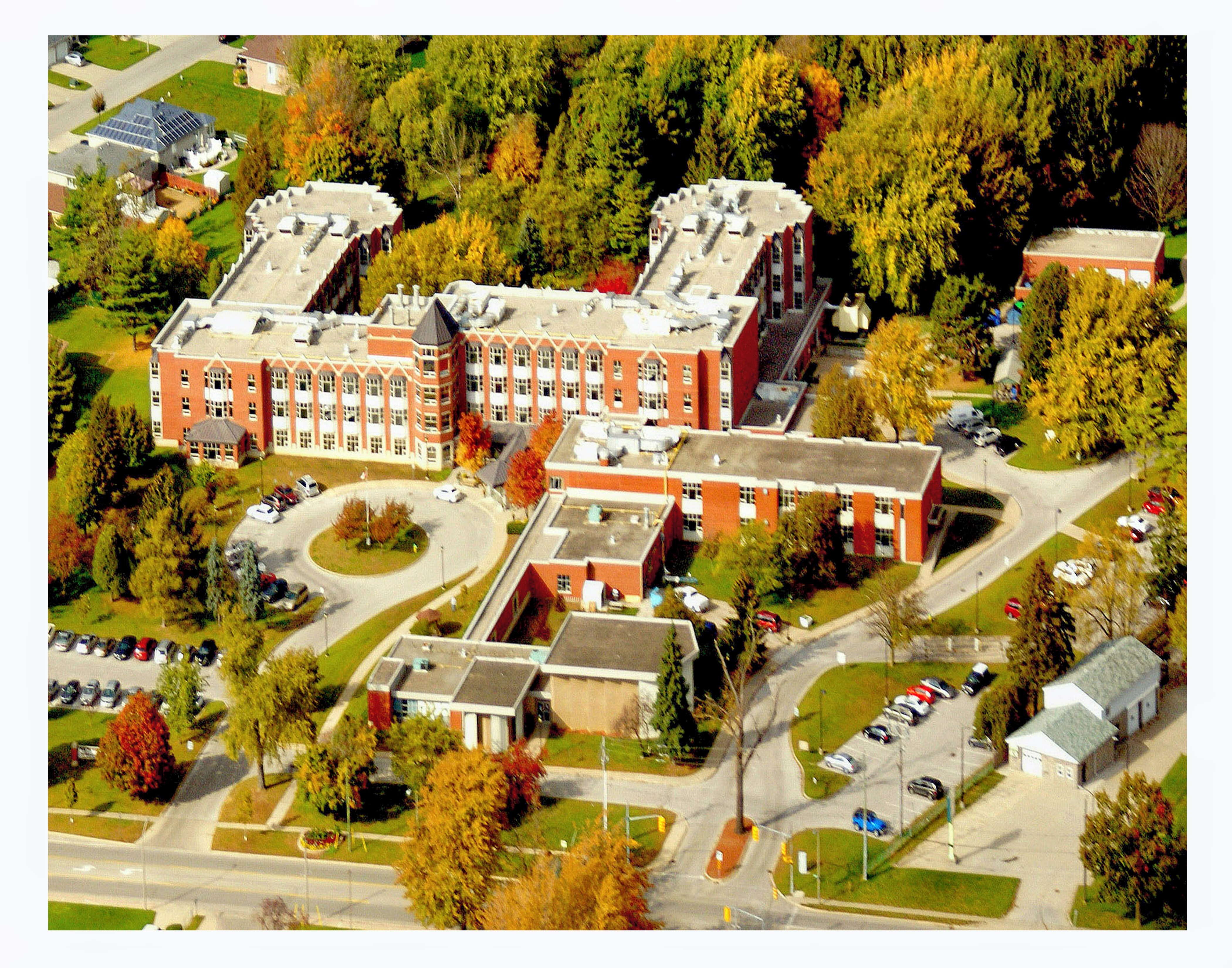 An aerial photo of Essex County.