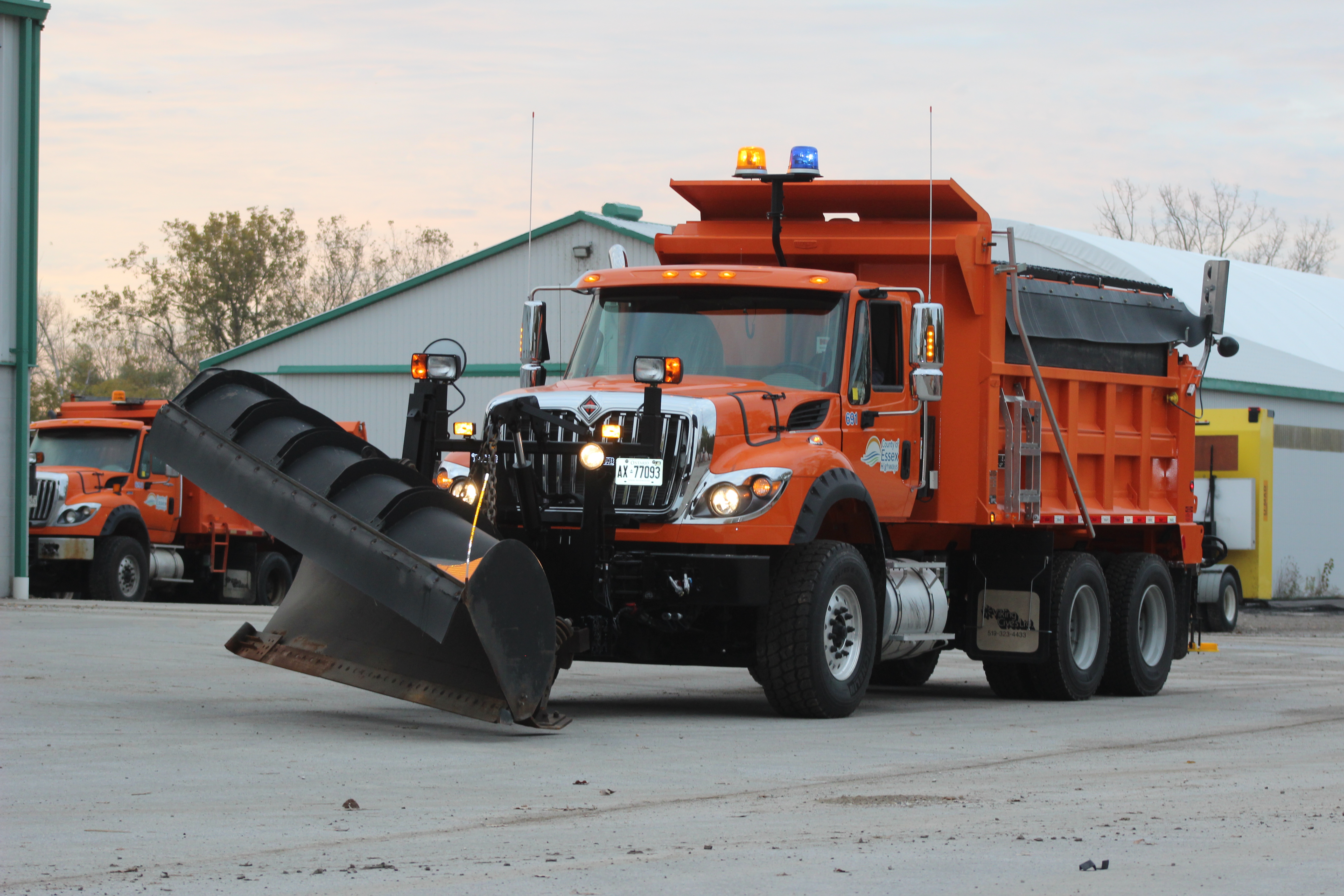 Essex County snowplow
