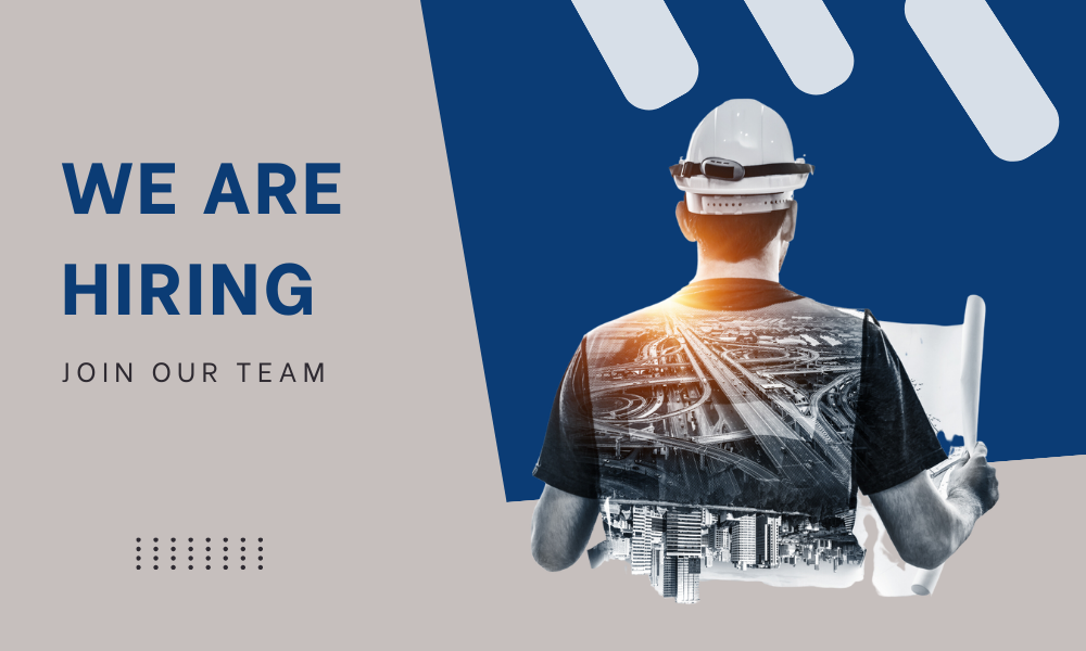 We are hiring. Join our team. A traffic engineer.