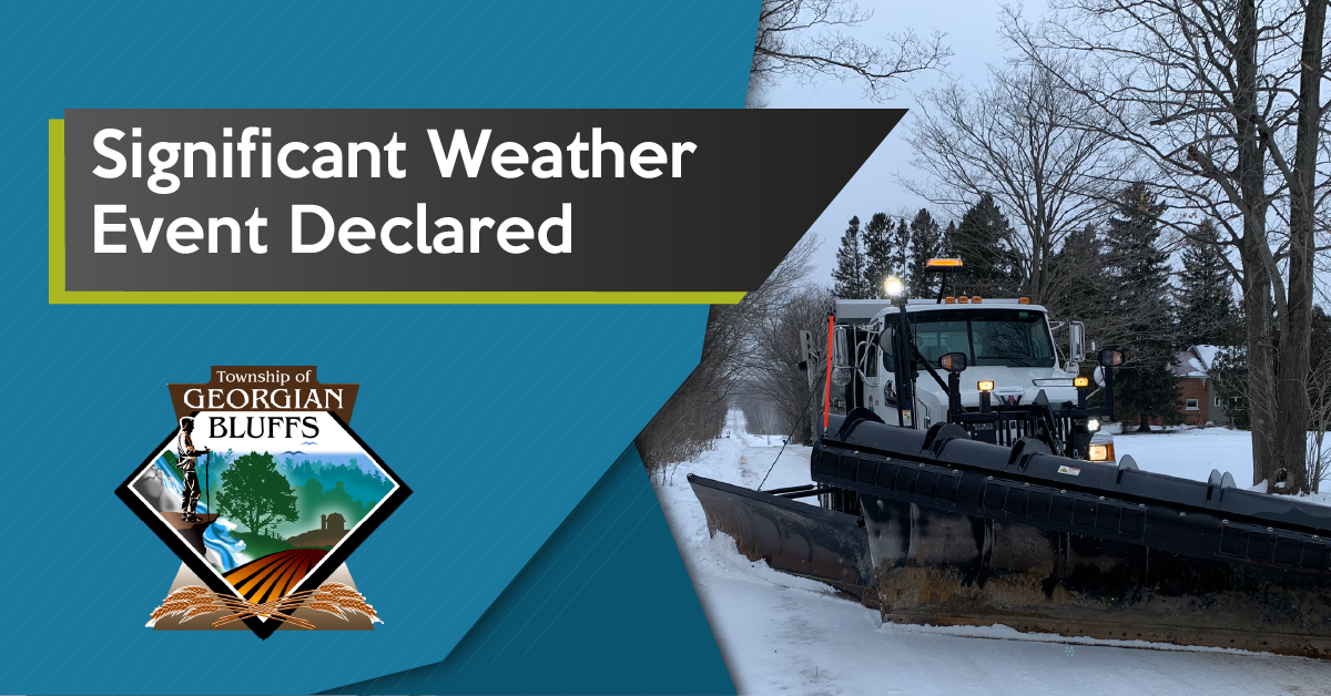 Significant weather event declared