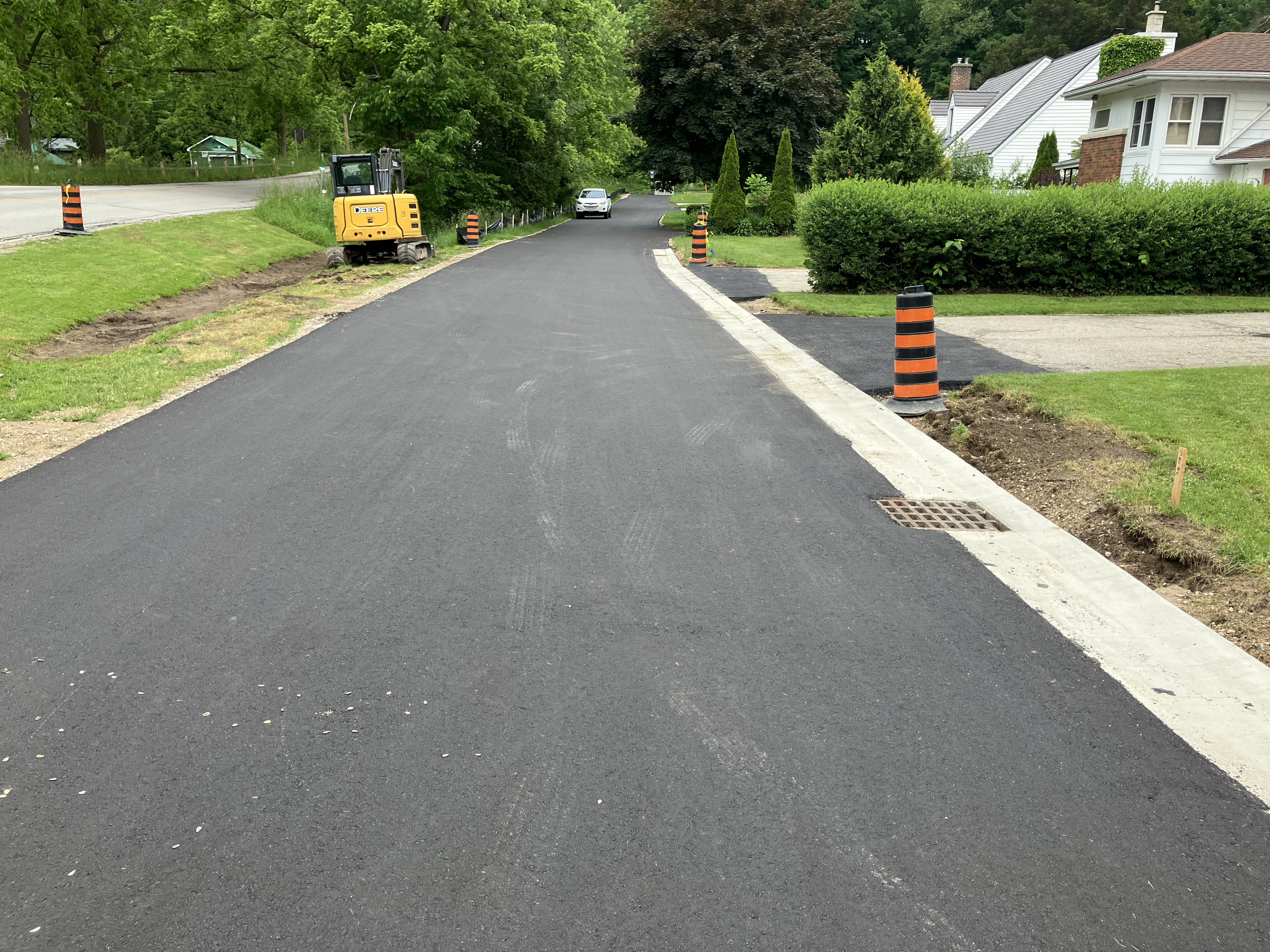 Paved road