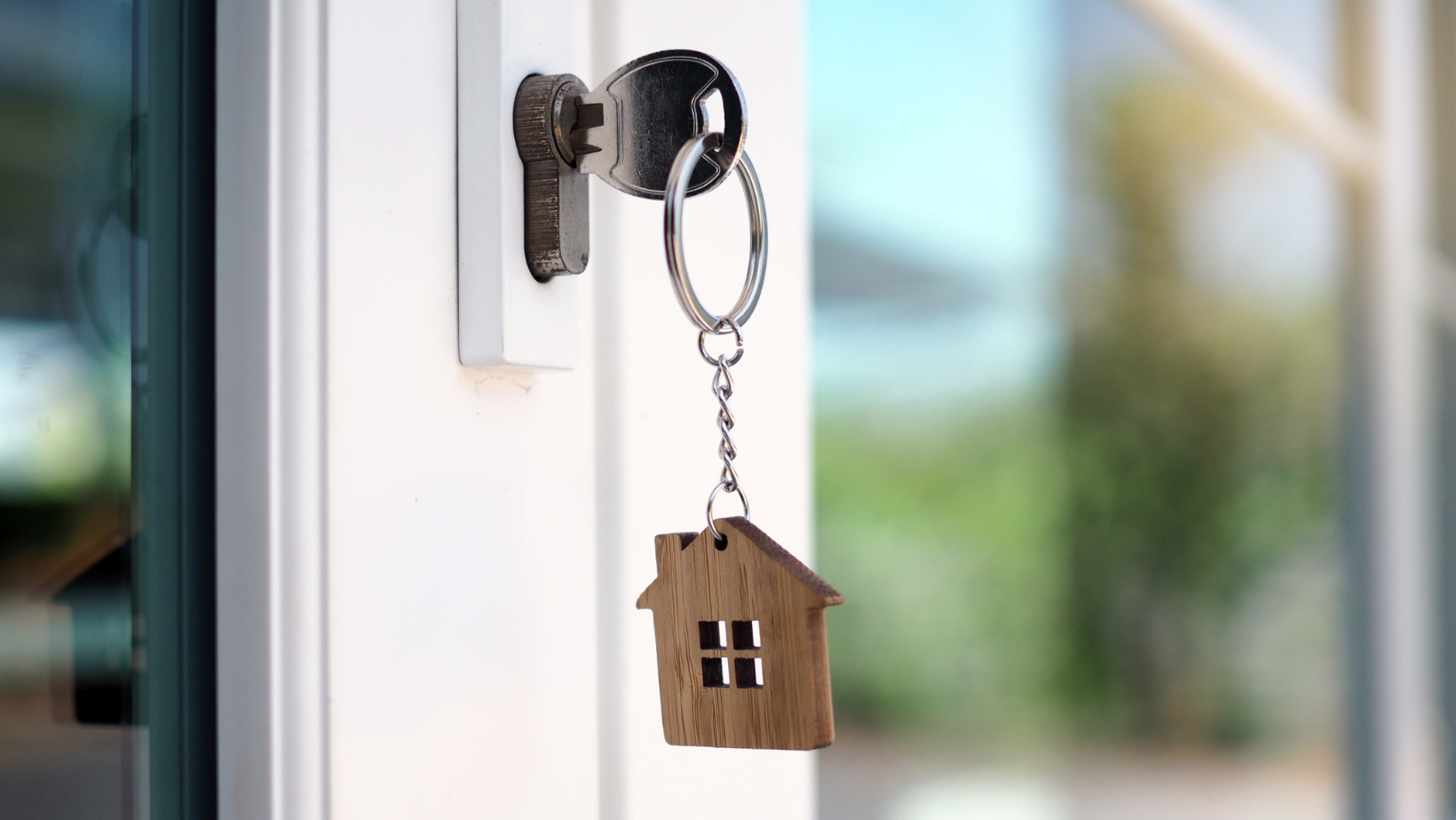 House on a keychain