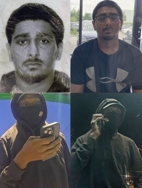 2 male suspects to identify