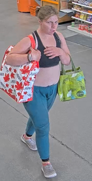Photo of female suspect
