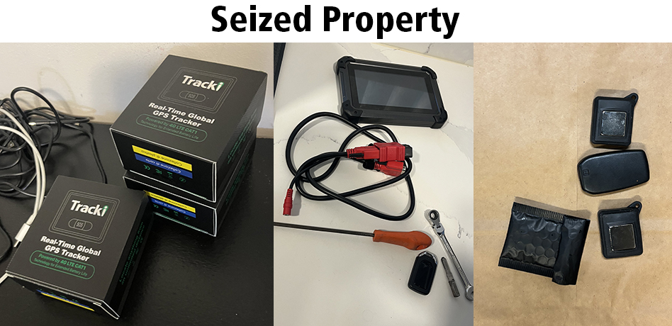 Project Steel Seized Property
