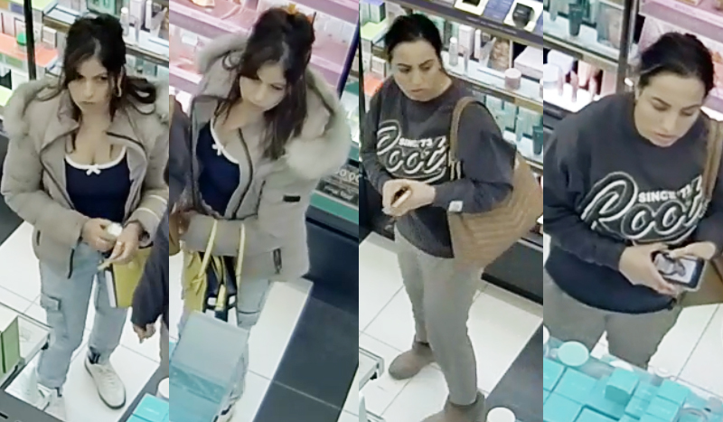 Photo of two female suspects