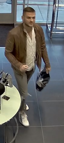 Photo of male suspect