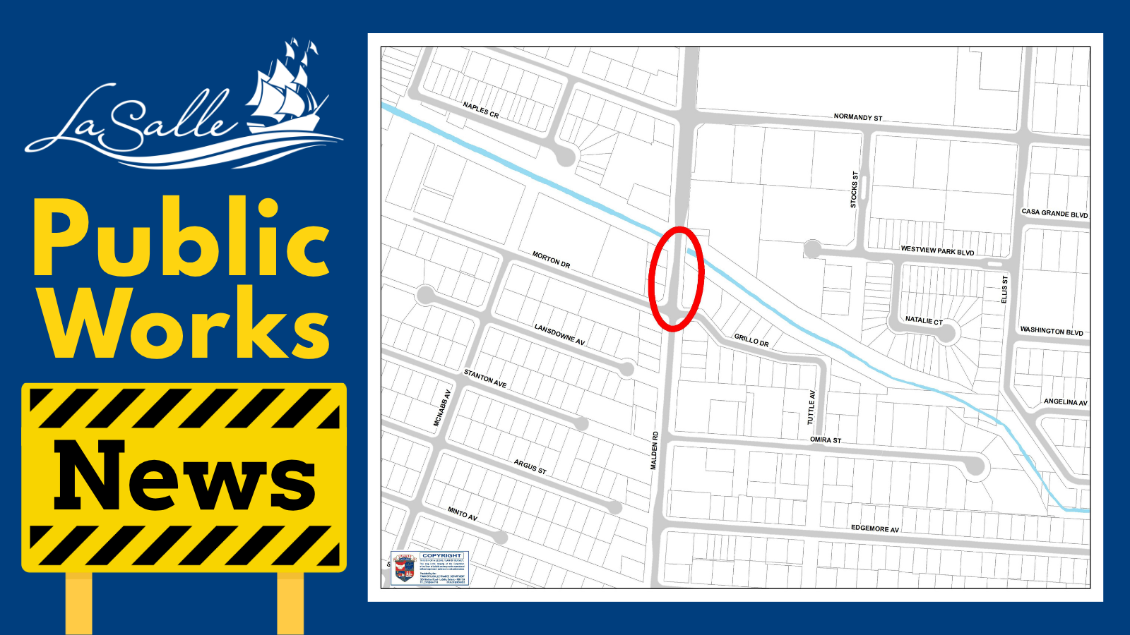 trail and sidewalk location map