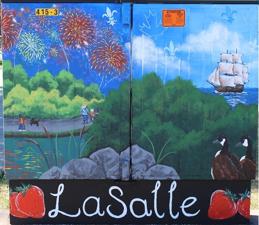 Bell Box Mural - LaSalle Mural