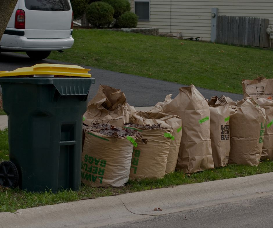 Yard waste image.