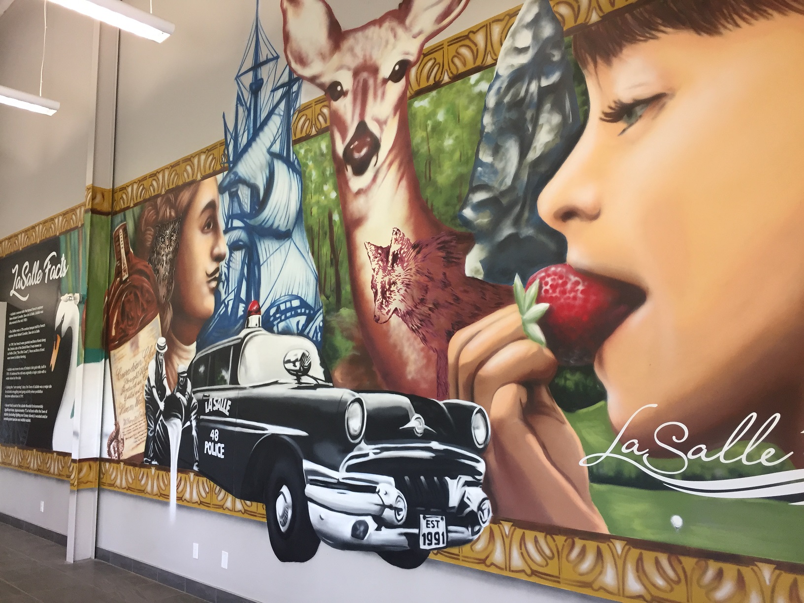 LaSalle Riverdance Mural.