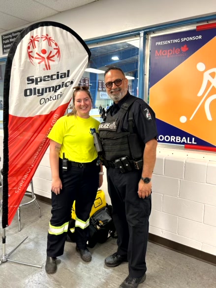Police officer and paramedic