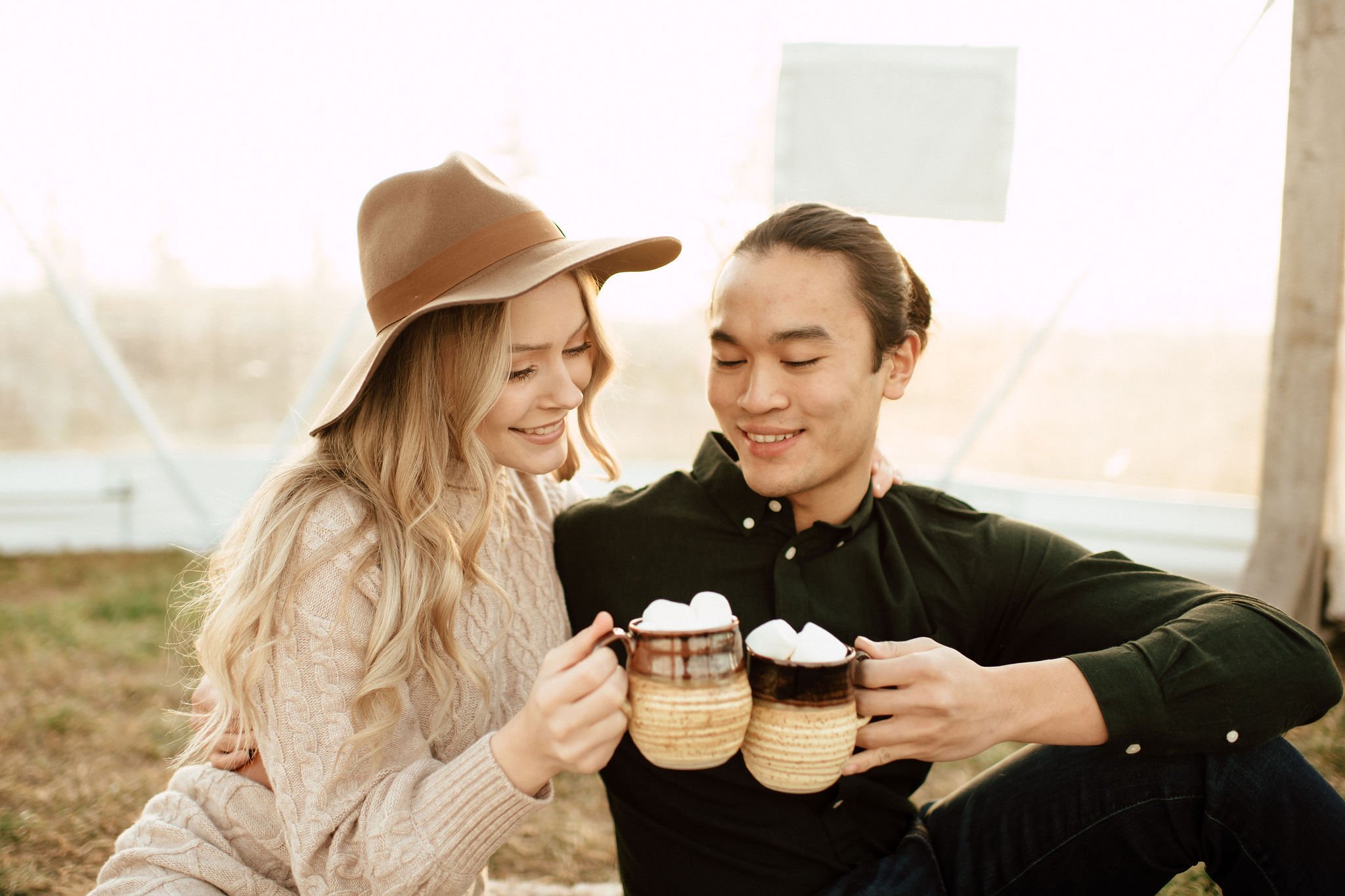 Shop YXH Winter Campaign Photoshoot, Country Garden Events, Photo by Schae Photography.