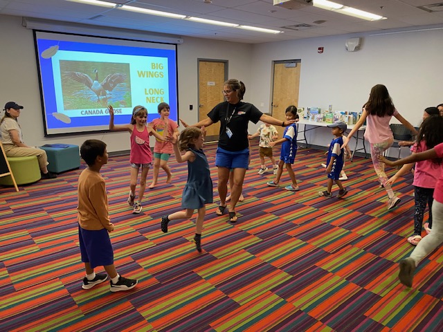 Wildlife Wednesdays at the library