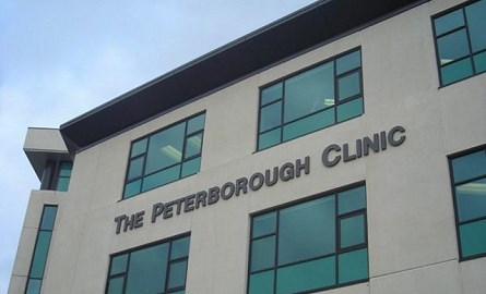 Exterior Peterborough clinic