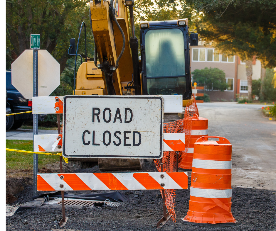 Road Closed Sign