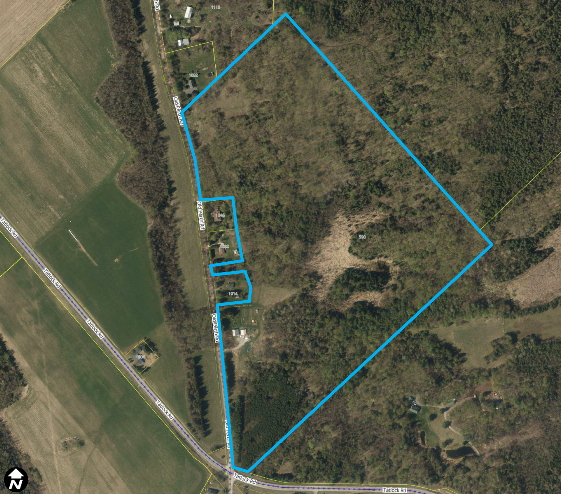 Satellite image of 990 Old Perth Road, Ramsay Ward, Municipality of Mississippi Mills