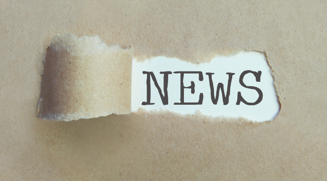 news typed on paper