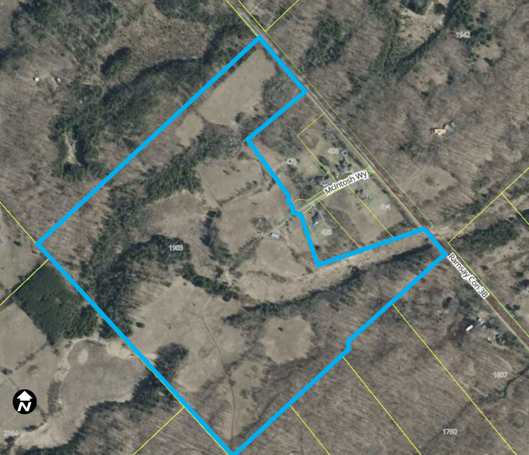 Satellite view of 441 McIntosh Way, Municipality of Mississippi Mills