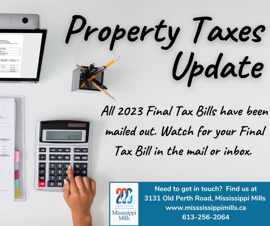 Property taxes infographic