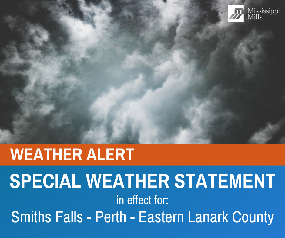 Notice for weather statement