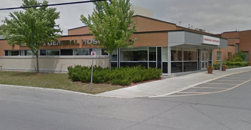 Entrance to the Almonte General Hospital