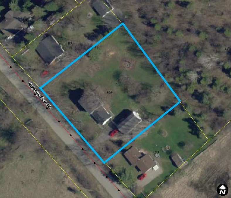 Satellite image of 626 Ramsay Concession 4A