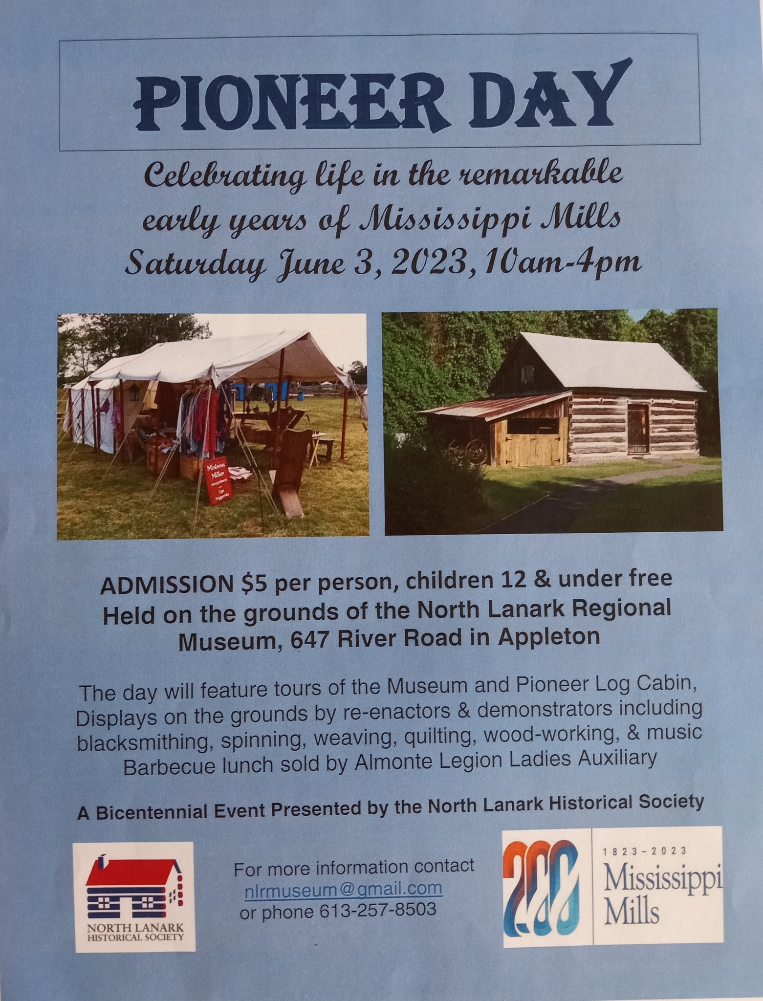 Pioneer Day Event Poster