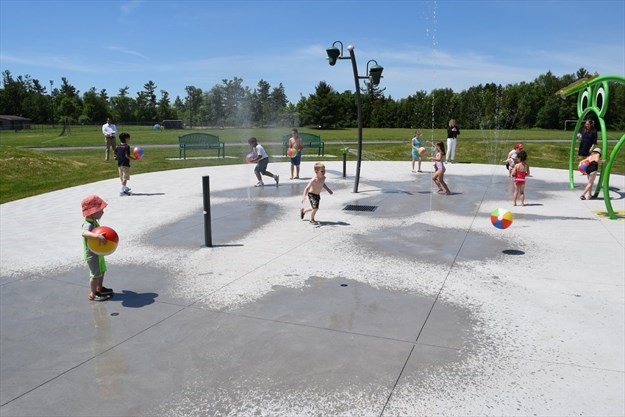 Splash Pad in Gemmill Park