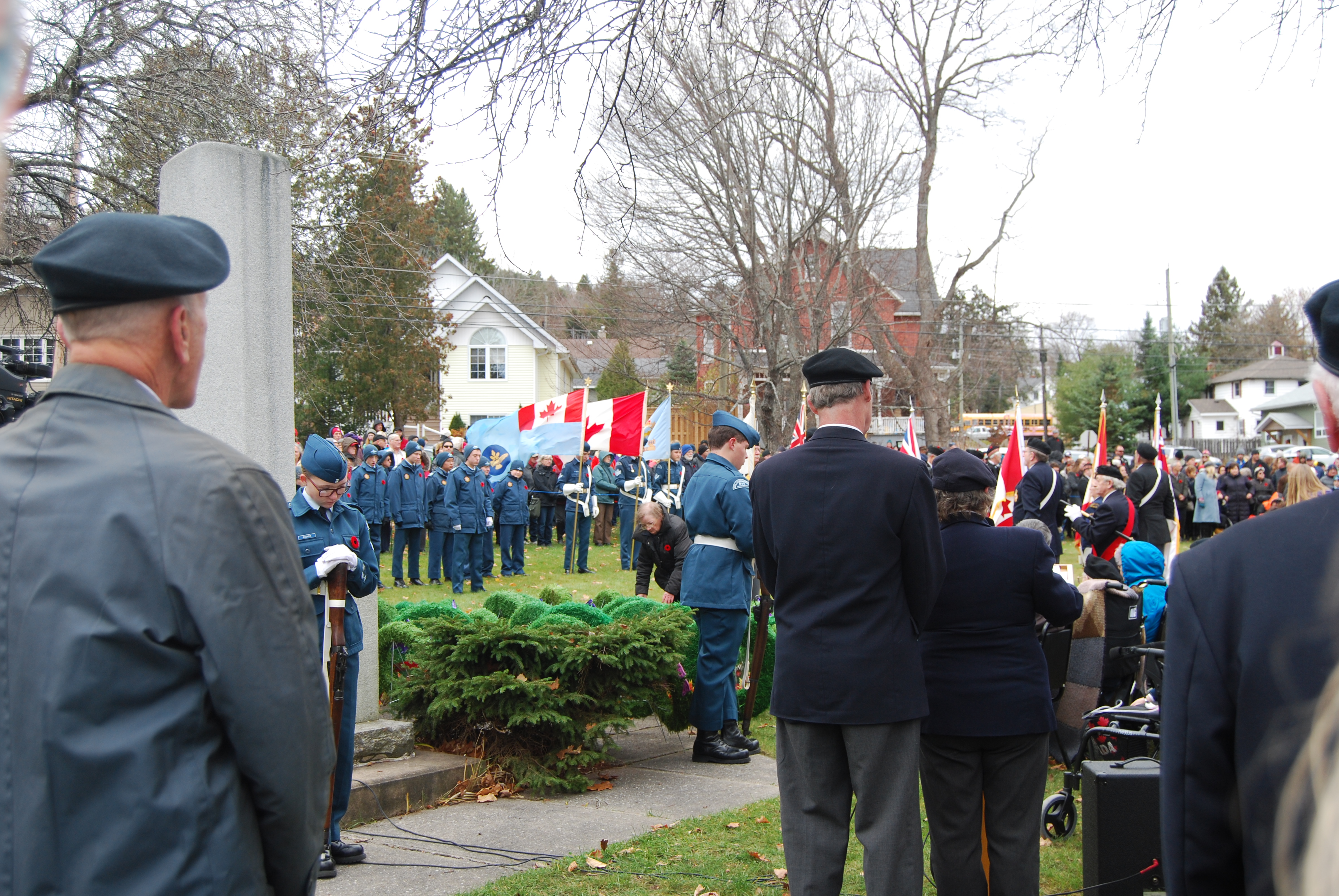 Remembrance Day Ceremony Cenotaph