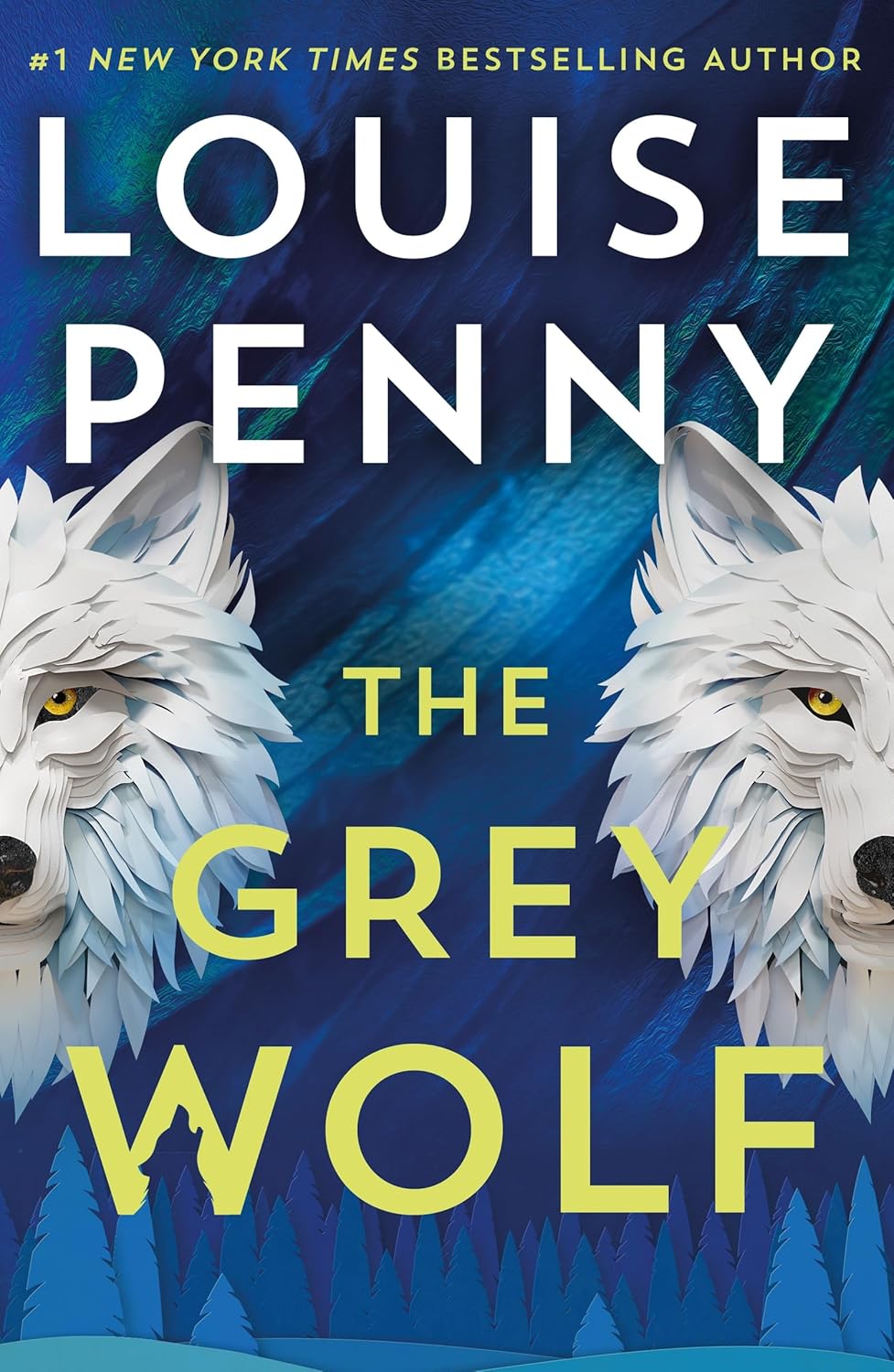 Book cover for The Grey Wolf by Louise Penny.