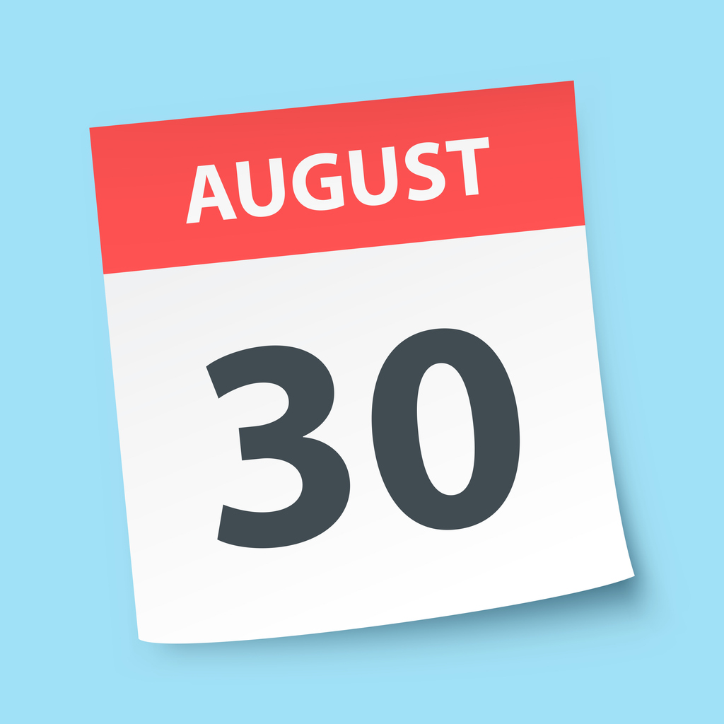 august 30