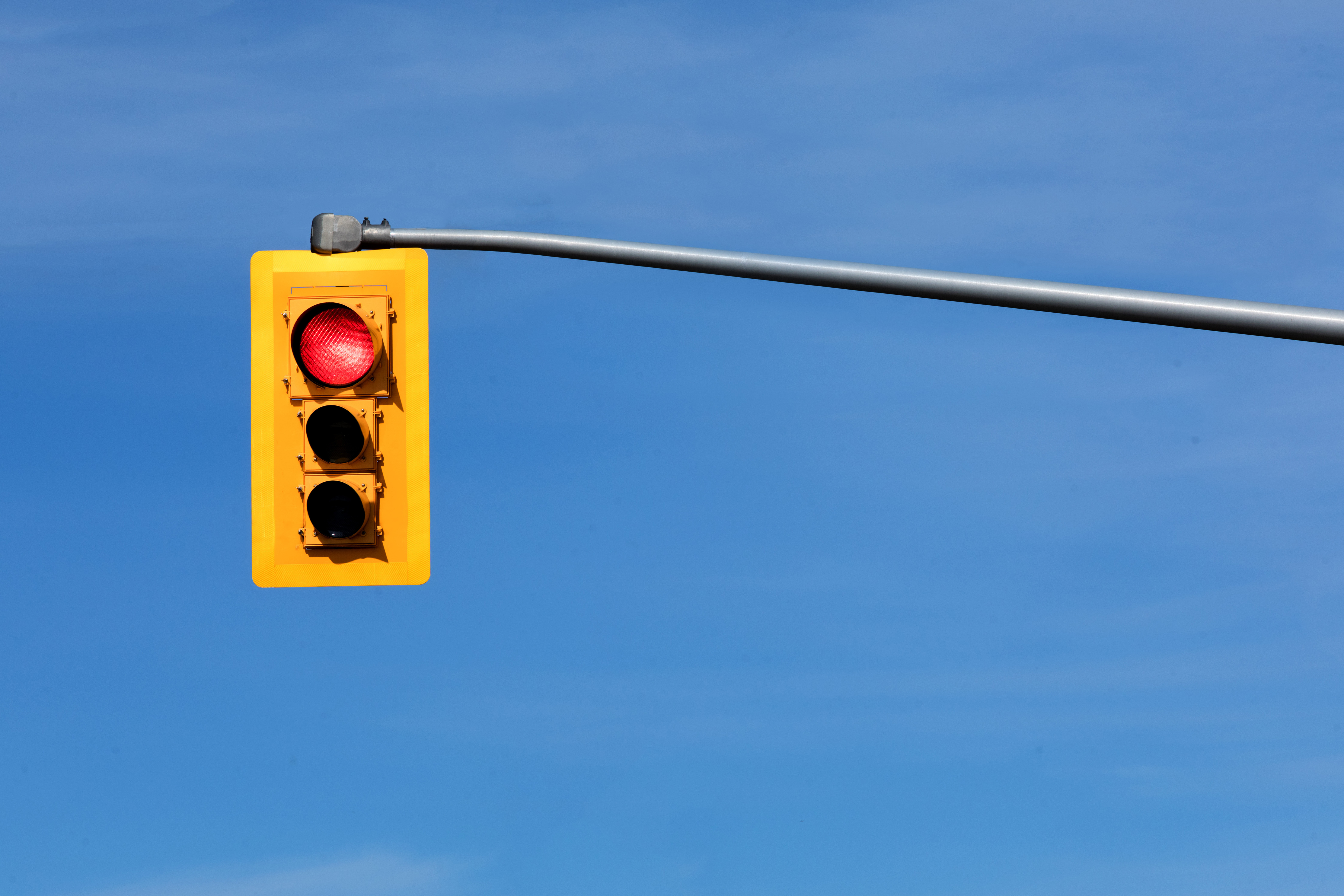 red traffic light