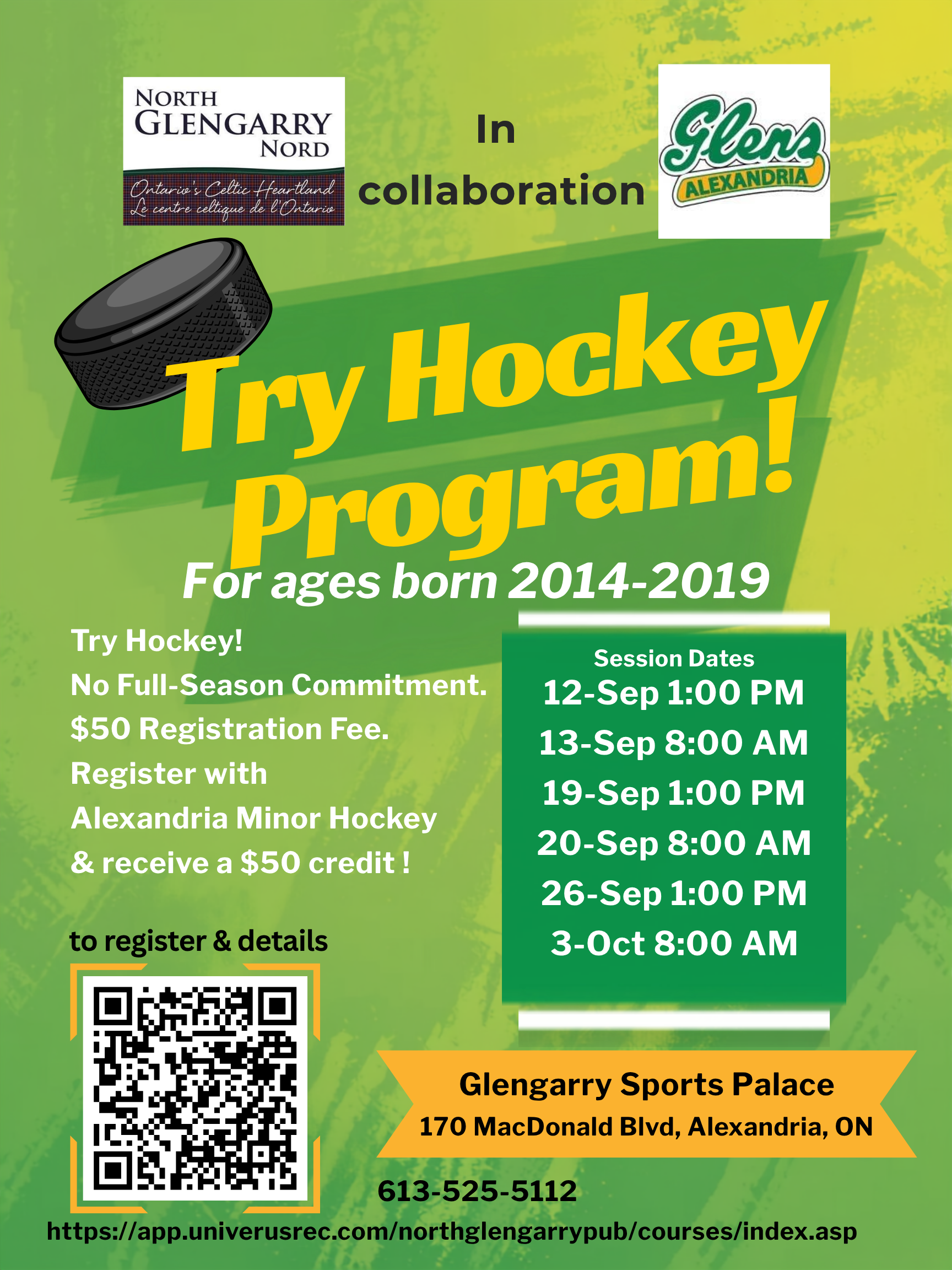 Try Hockey Program Fall 2026