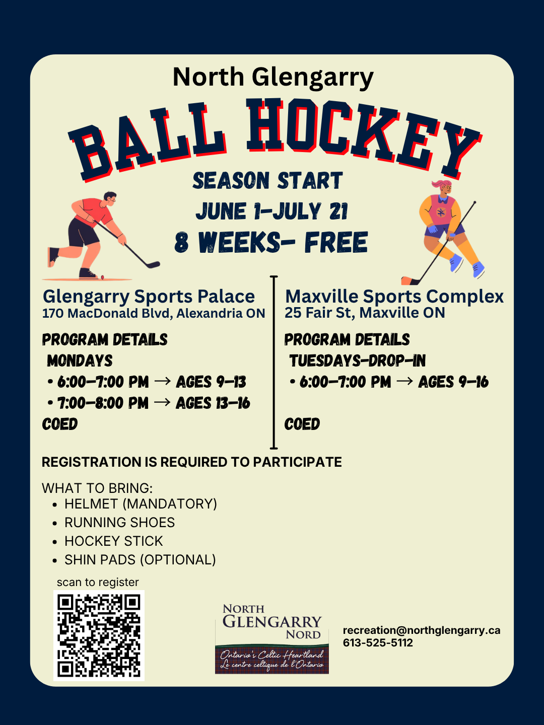 Youth Ball Hockey