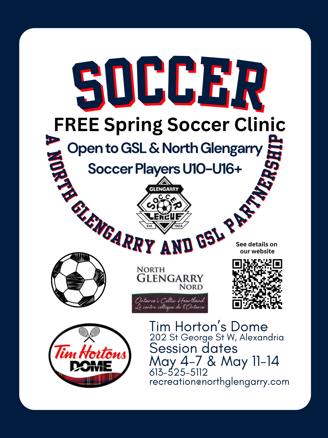 Free Soccer Clinic U10-U16+