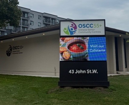 Outdoor advertisement sign