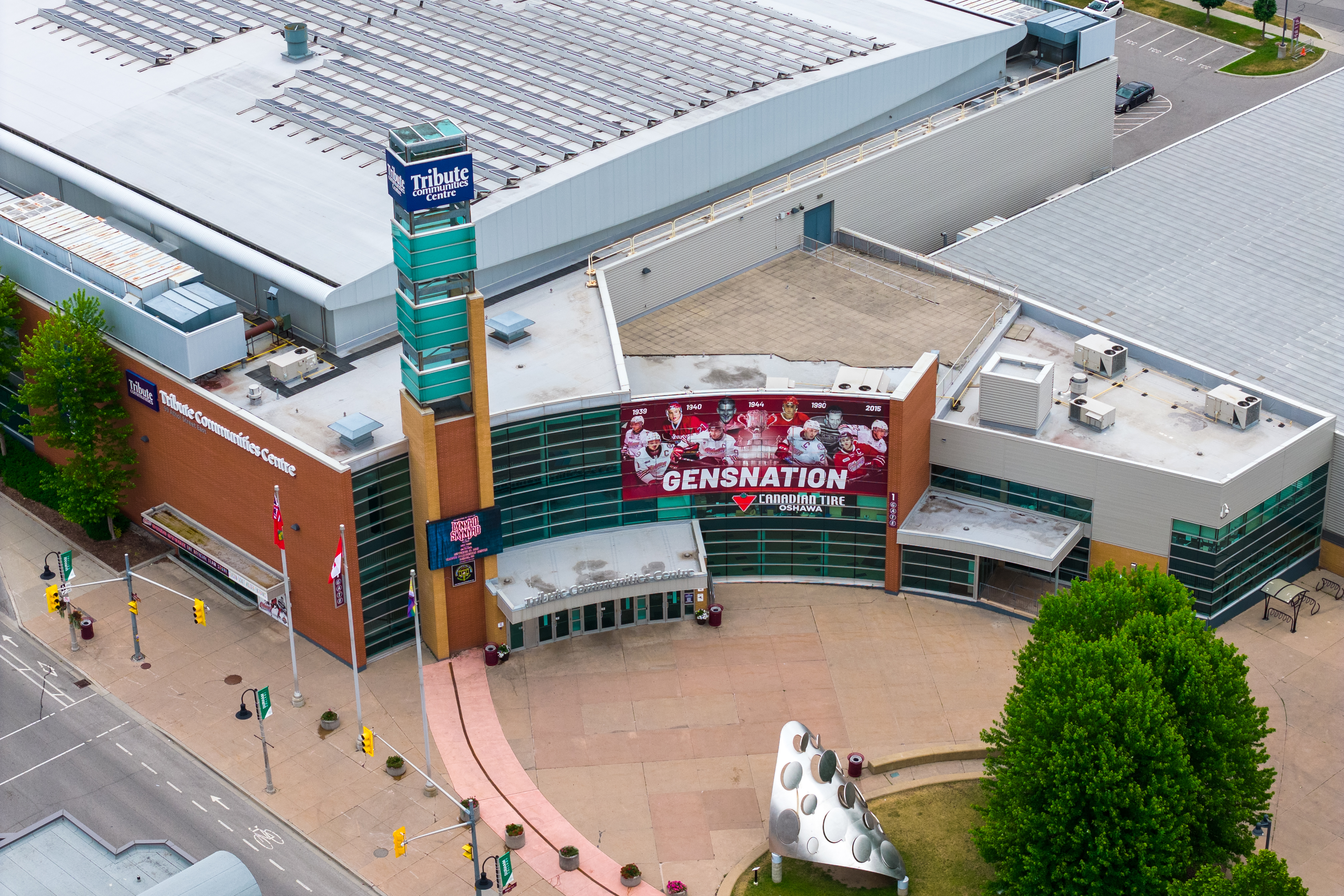 Tribute Centre Entrance