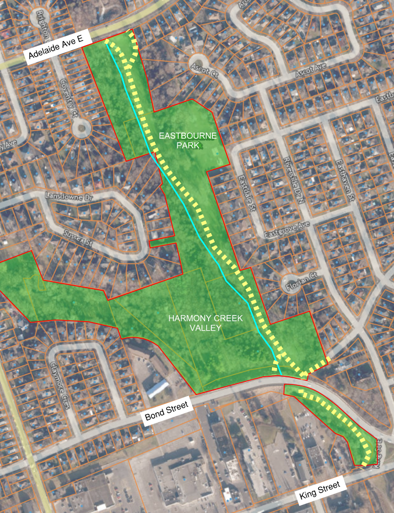 Harmony Creek Trail Aerial