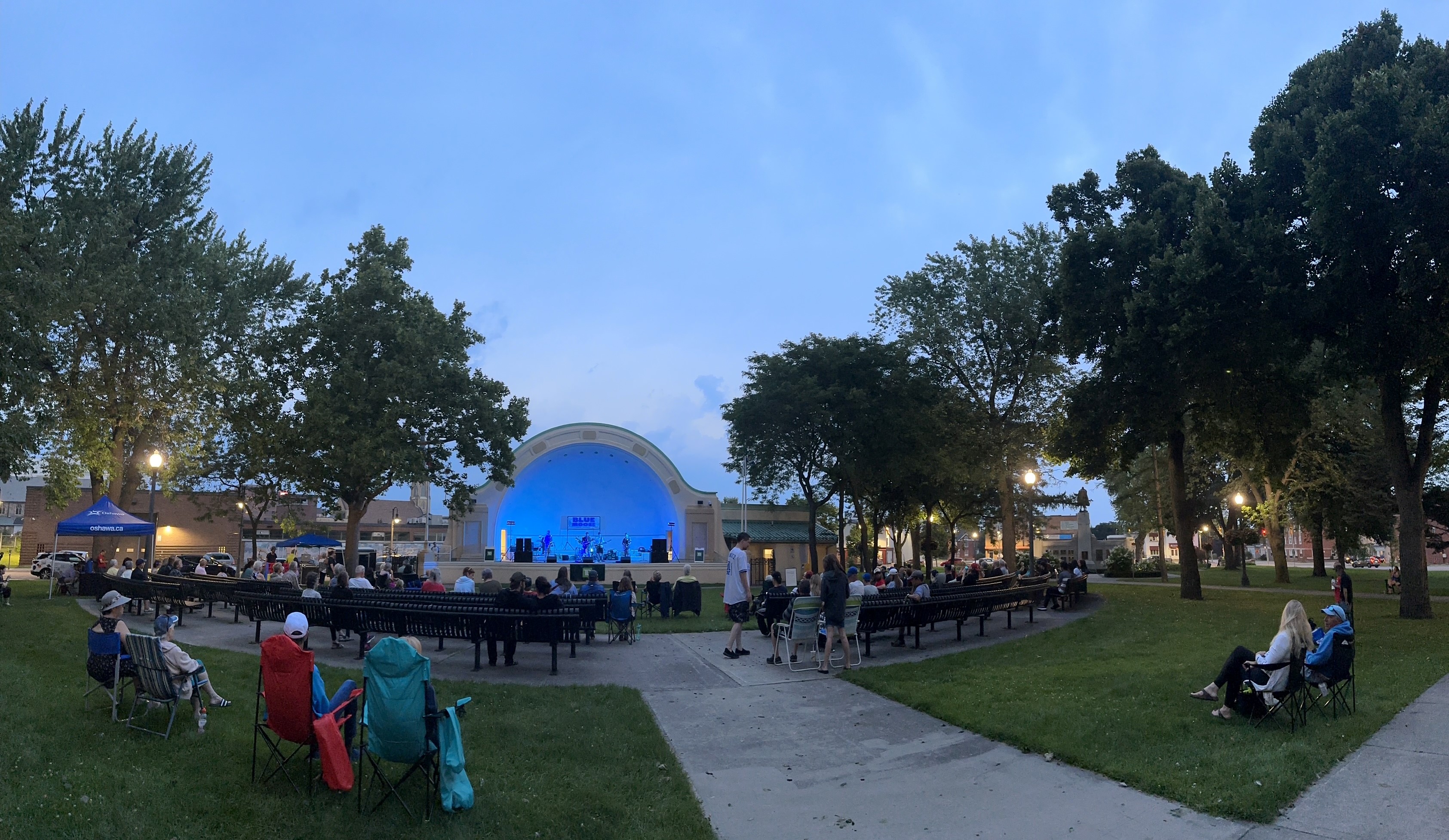McLaughlin Bandshell and Cenotaph