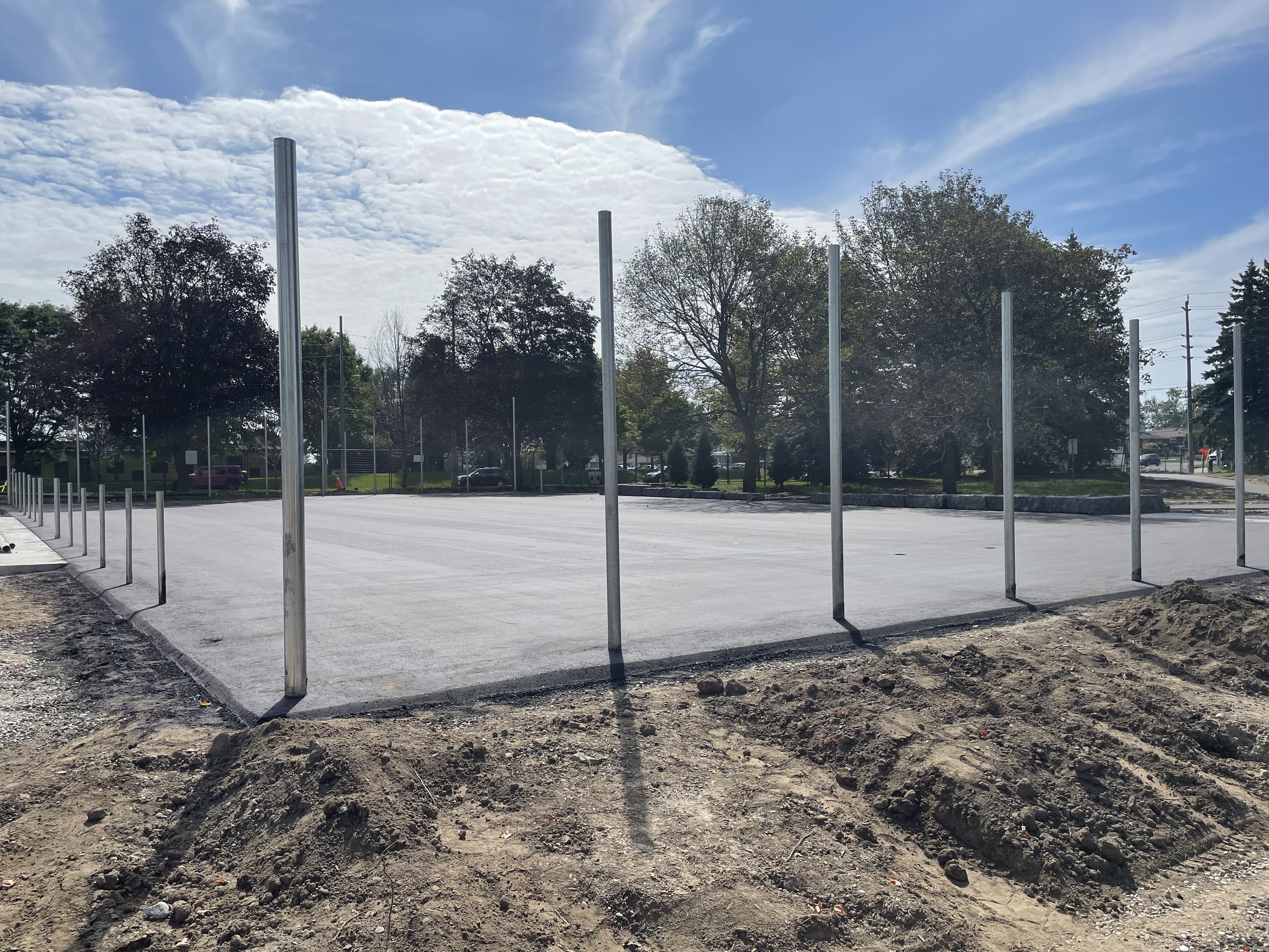 Easton Park sports court