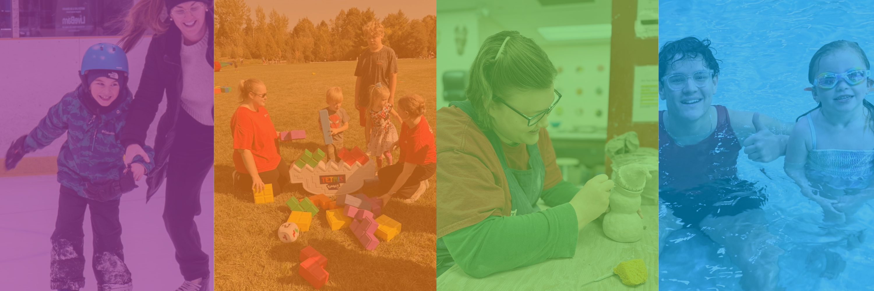 Collage of recreational opportunities