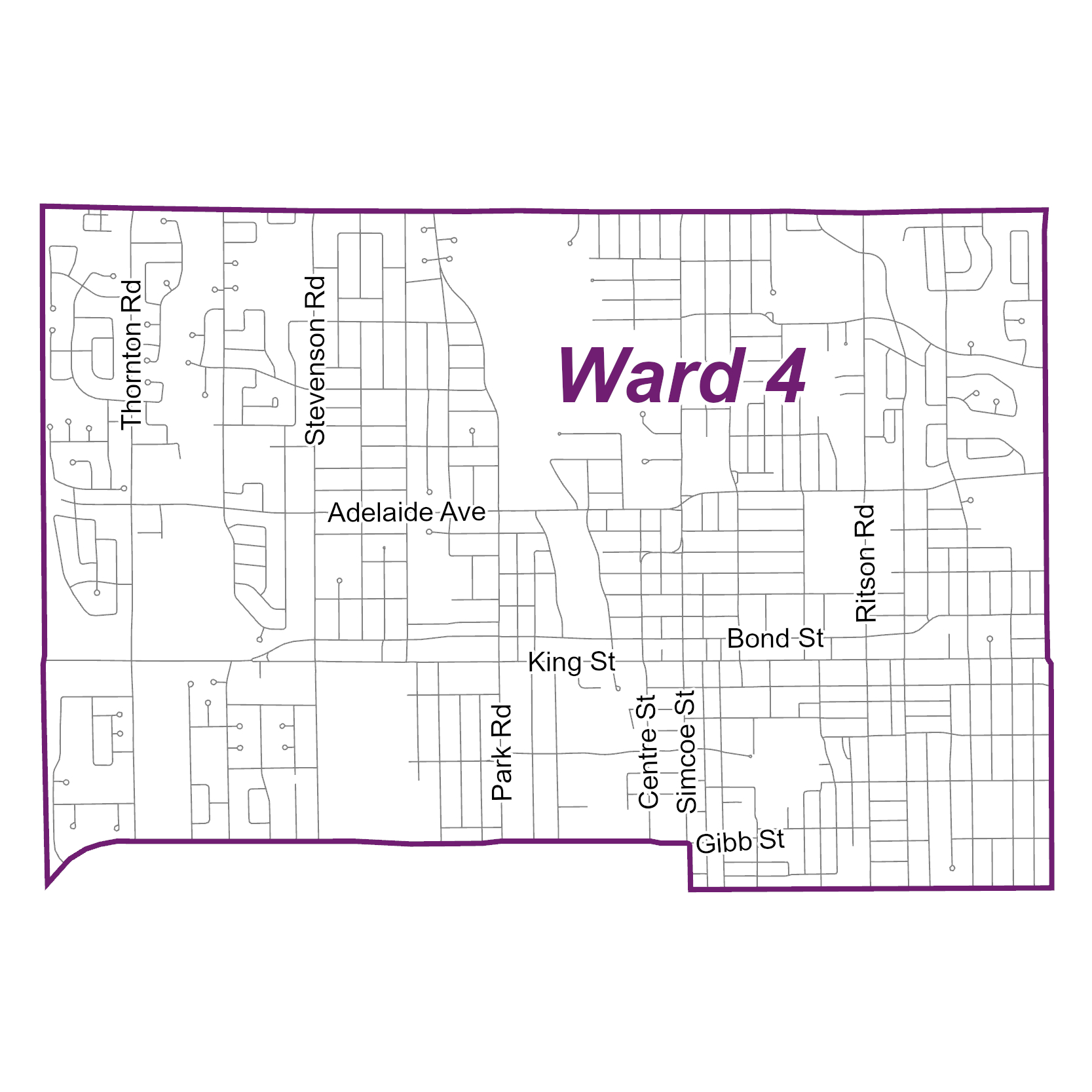 Ward 4 map